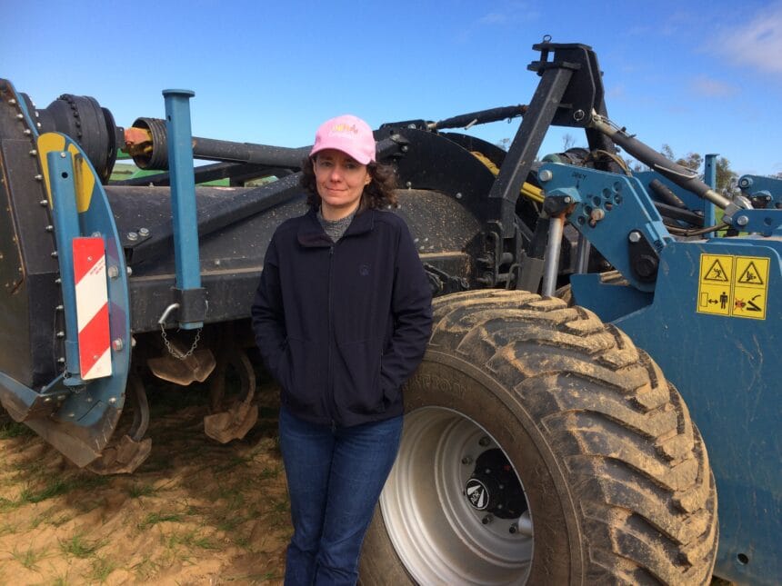 Dr Catherine Borger soils tour 2019