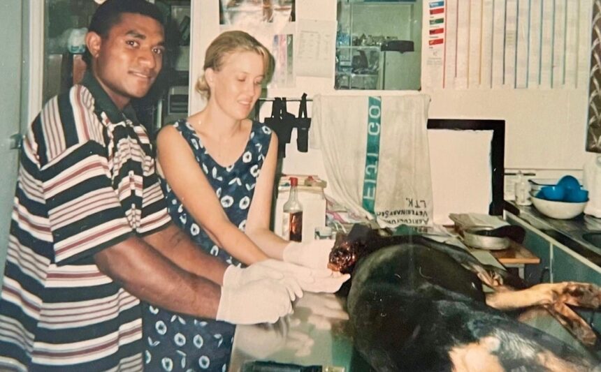 Kirsty Moynihan vet science in Fiji
