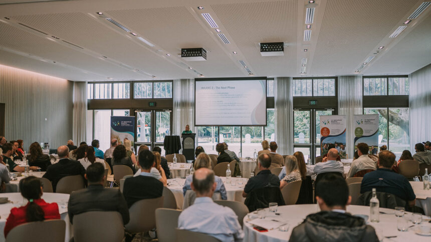 Dr Kelly Pearce presenting at WAARC Showcase 2025