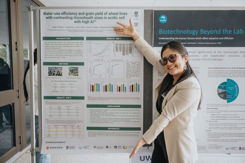 Student poster presentation - WAARC Showcase 2025