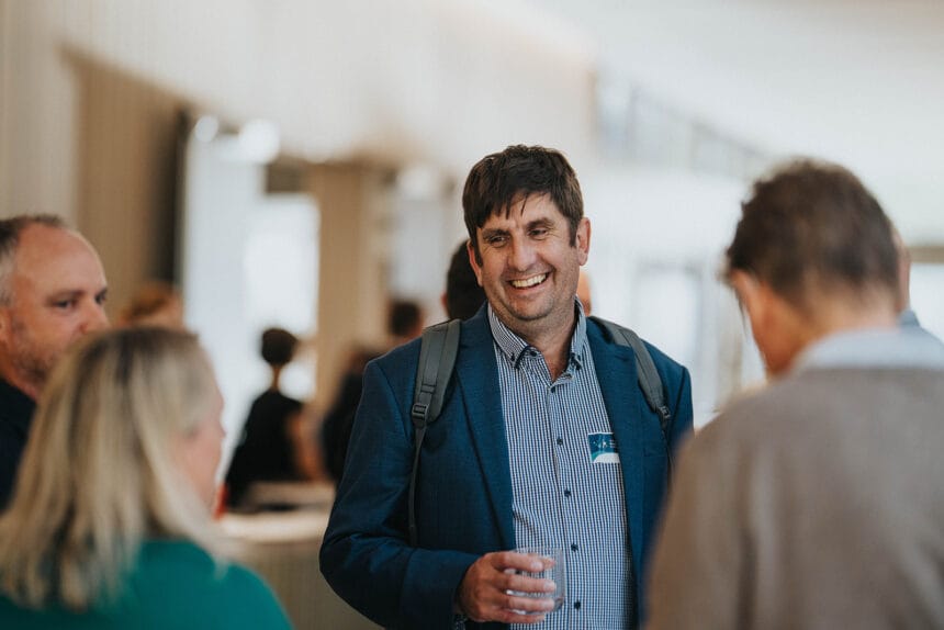 Andrew Fletcher networking - WAARC Showcase 2025