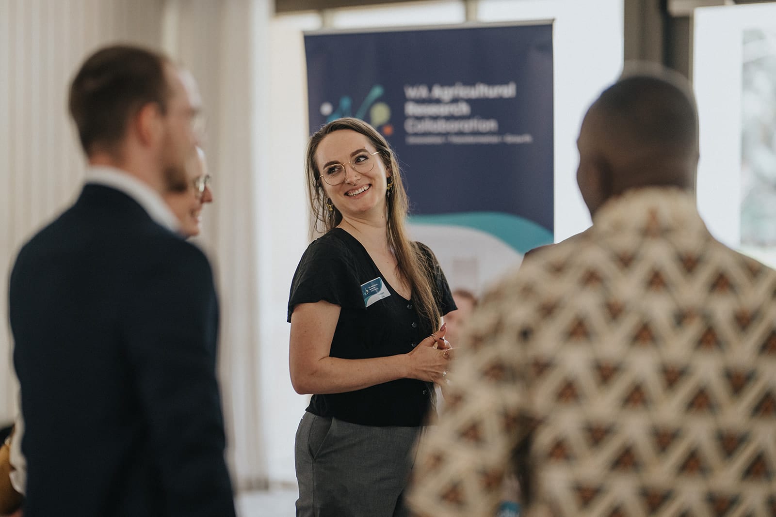 WAARC PhD scholarship students at WAARC Showcase 2025