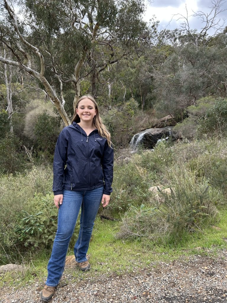 WAARC-GGA Honours scholarship recipient Jewel Pivac from Murdoch University