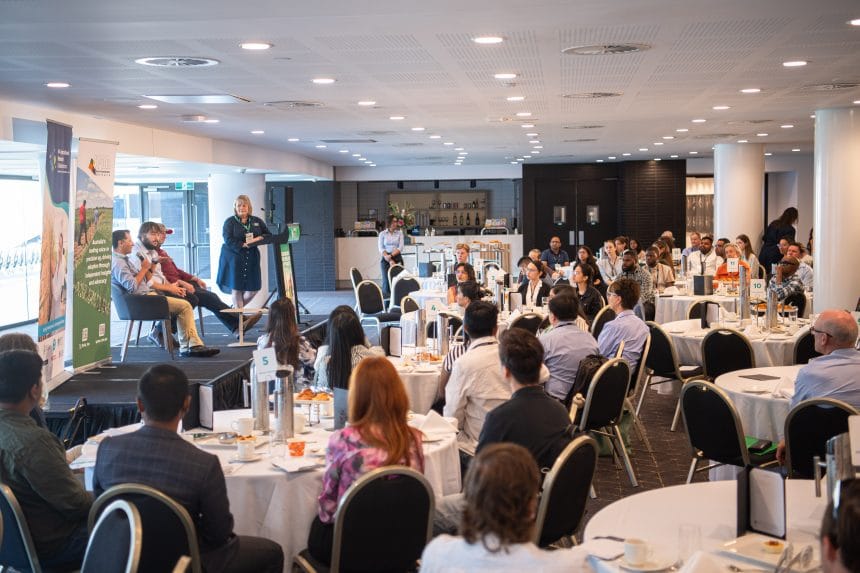 GRDC Updates 2026 Student Breakfast audience