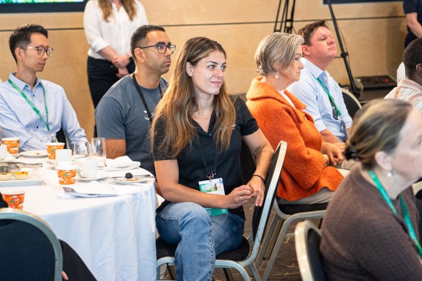 GRDC Updates 2026 Student Breakfast close-up audience