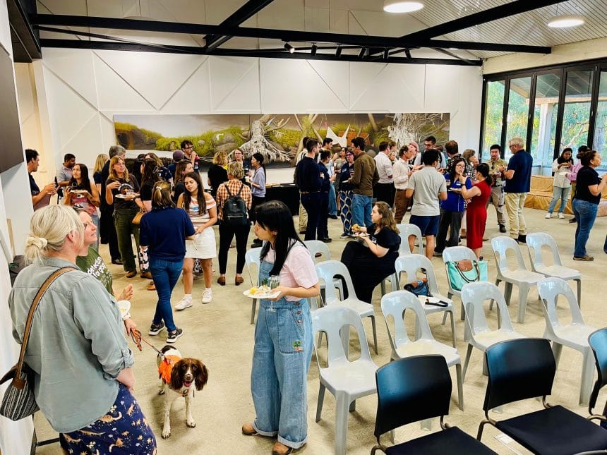 Networking at Biosecurity Careers Event 2026