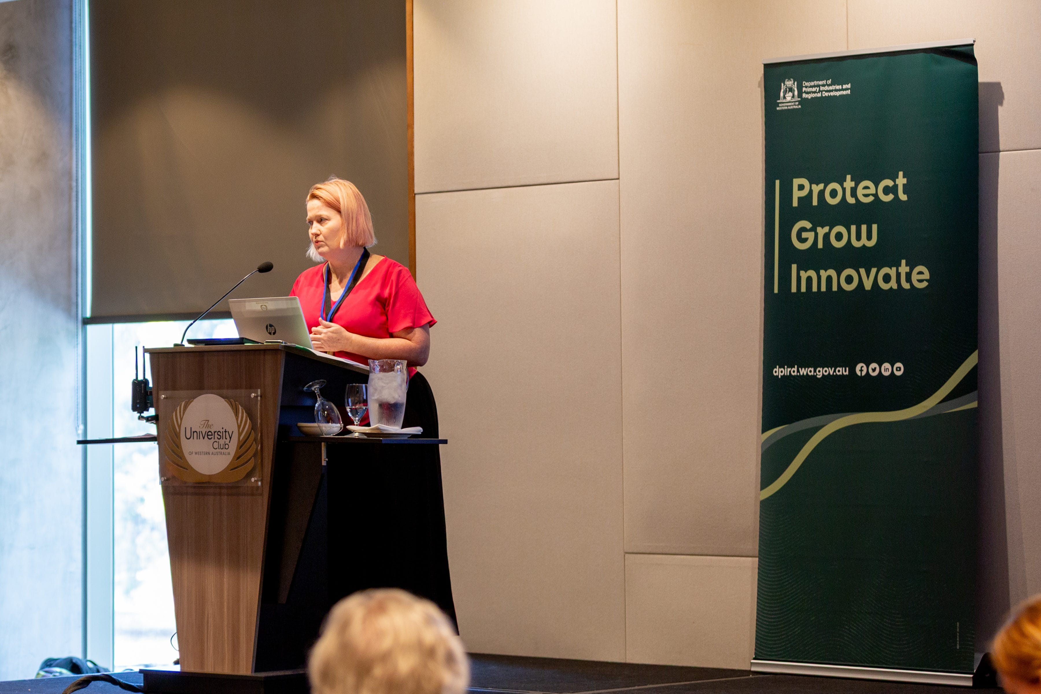Dr Kirsty Moynihan presenting at PSHB National Stakeholder Workshop 2026