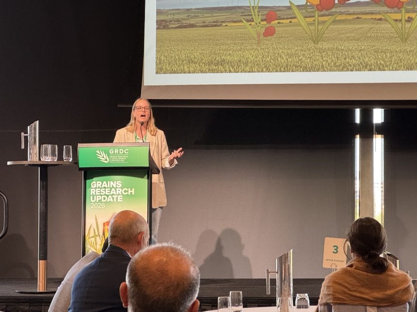 GRDC Updates 2026 - Chloe Rout presenting