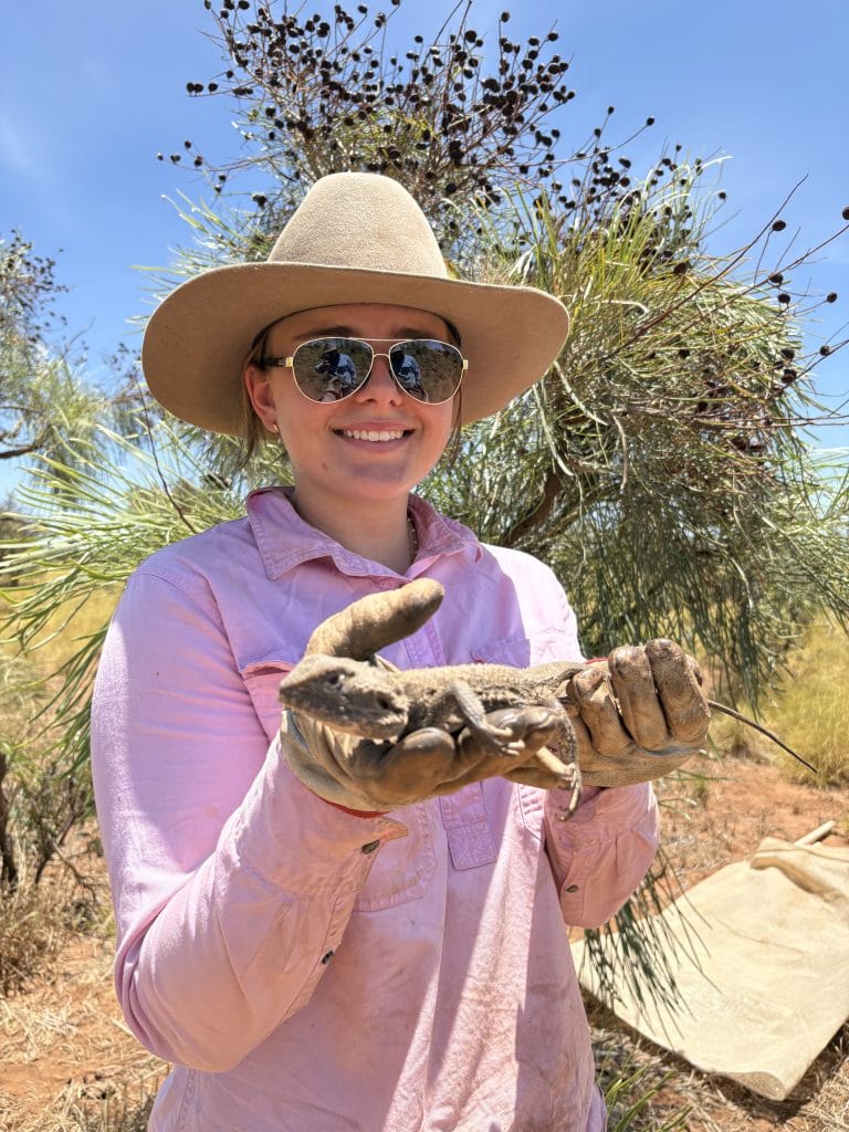 WAARC-GGA Honours student Jewel Pivac