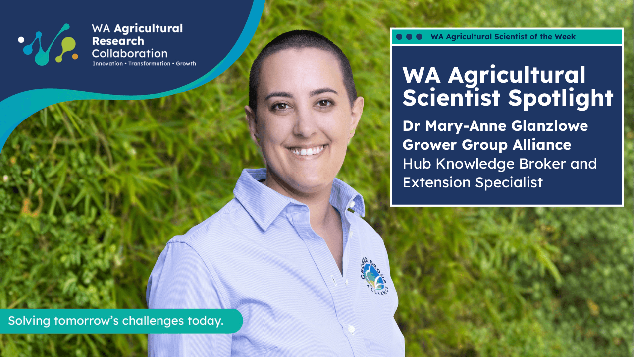 Dr Mary-Anne Glanzlowe GGA - Scientist Spotlight